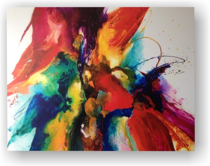 Picture of stretch canvas